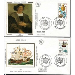 Francja 1992, EUROPA CEPT: Kolumb. FDC