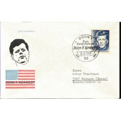 Niemcy 1964, Prezydent USA Kennedy. FDC