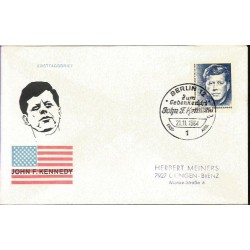 Niemcy 1964, Prezydent USA Kennedy. FDC