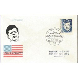 Niemcy 1964, Prezydent USA Kennedy. FDC