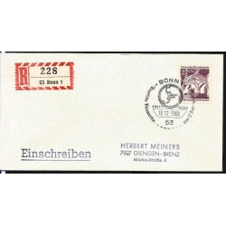 Niemcy 1966, Architektura niemiecka: Lwówek Śląski. FDC polecone