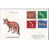 Niemcy 1967, Fauna: ssaki. FDC