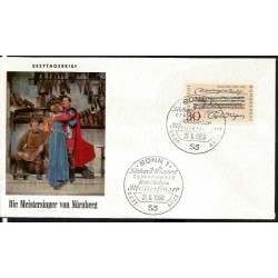 Niemcy 1968, R. Wagner, muzyka. FDC