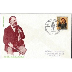 Niemcy 1969, Muzyka, szkoła, J. Joachim. FDC