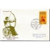 Niemcy 1972, Sport niepełnosprawnych, łucznictwo. FDC