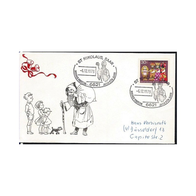 Niemcy 1973, Święty Mikołaj. St Nikolaus