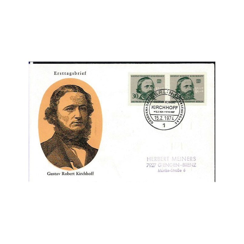 Niemcy 1974, G. Kirchhof, fizyka. FDC