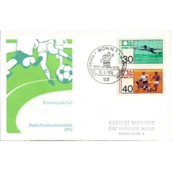 Niemcy 1974, Piłka nożna, MŚ. FDC Bonn