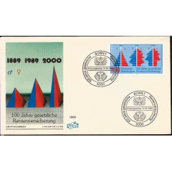 Niemcy 1989, Demografia, statystyka. FDC