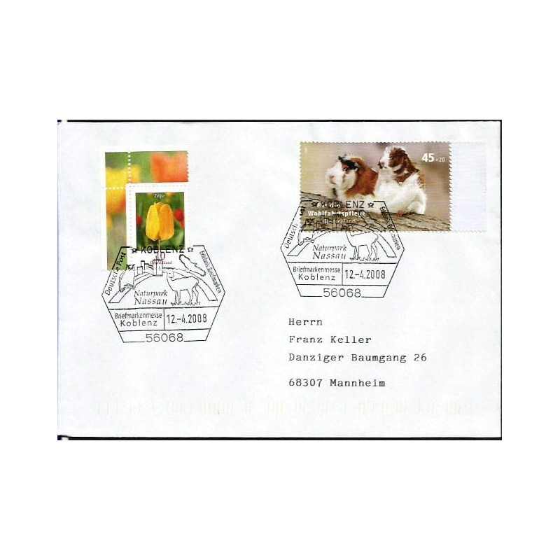 Niemcy 2008, Park: sowa, sarna, orzeł. Koblencja