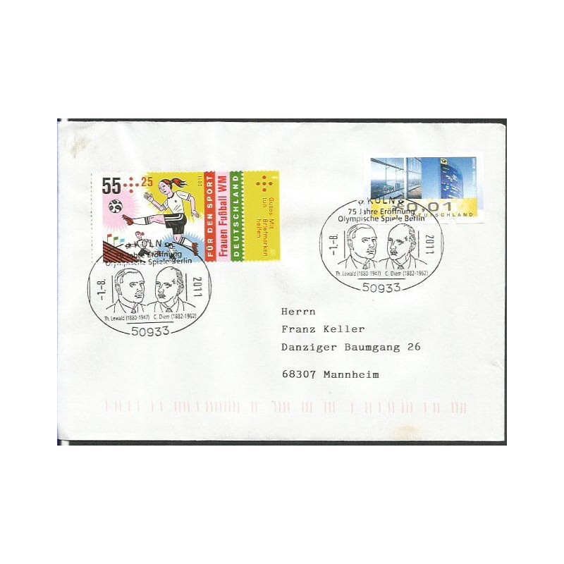 Niemcy 2011, Letnia olimpiada 1936 Berlin. Kolonia