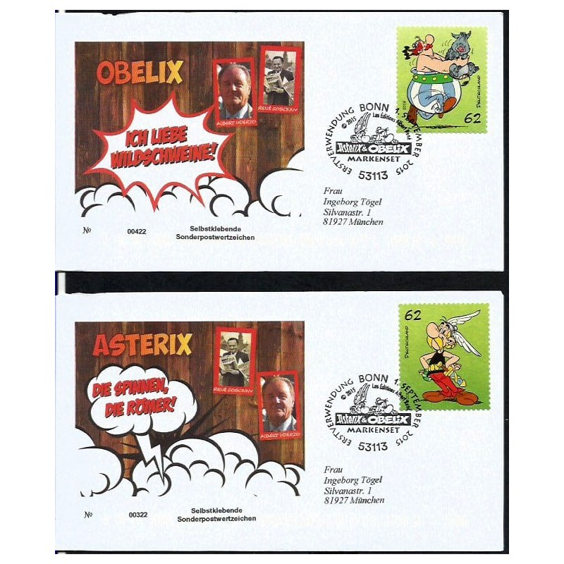 Niemcy 2015, Asterix i Obelix, komiks. 2 całości