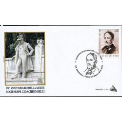 Watykan 2013, G. Belli, poezja, literatura. FDC