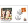 Angola 1992, Papież Jan Paweł II. FDC