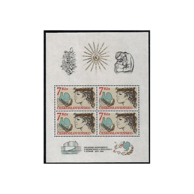 Czechosłowacja 1985, OBWE, nazwy krajów, Polska **