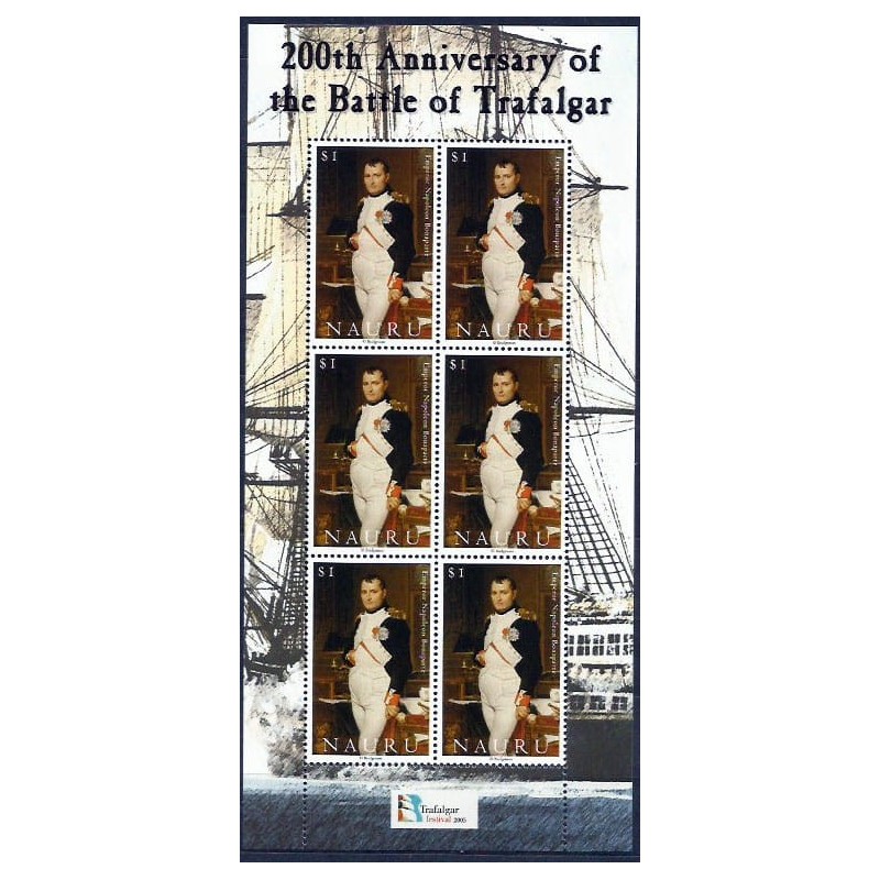 Nauru 2005, Trafalgar, bitwa, era: Napoleon, okręty **