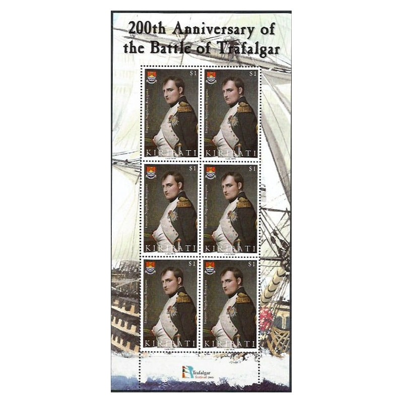 Kiribati 2005, Trafalgar, bitwa, era: Napoleon, okręty **