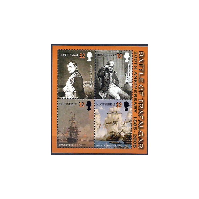 Montserrat 2005, Trafalgar, bitwa, era: Napoleon, okręty **
