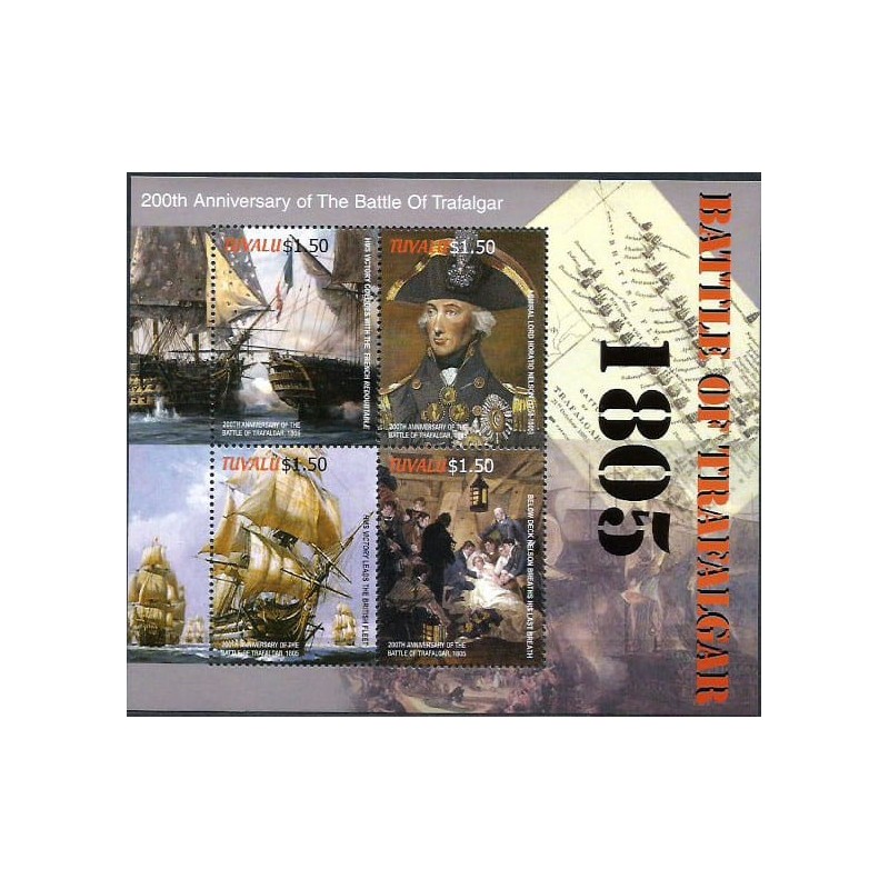 Tuvalu 2005, Trafalgar, bitwa, era: Napoleon, okręty **