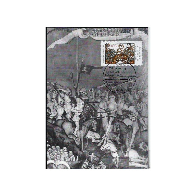 Niemcy 1991, Bitwa pod Legnicą. Karta maksimum