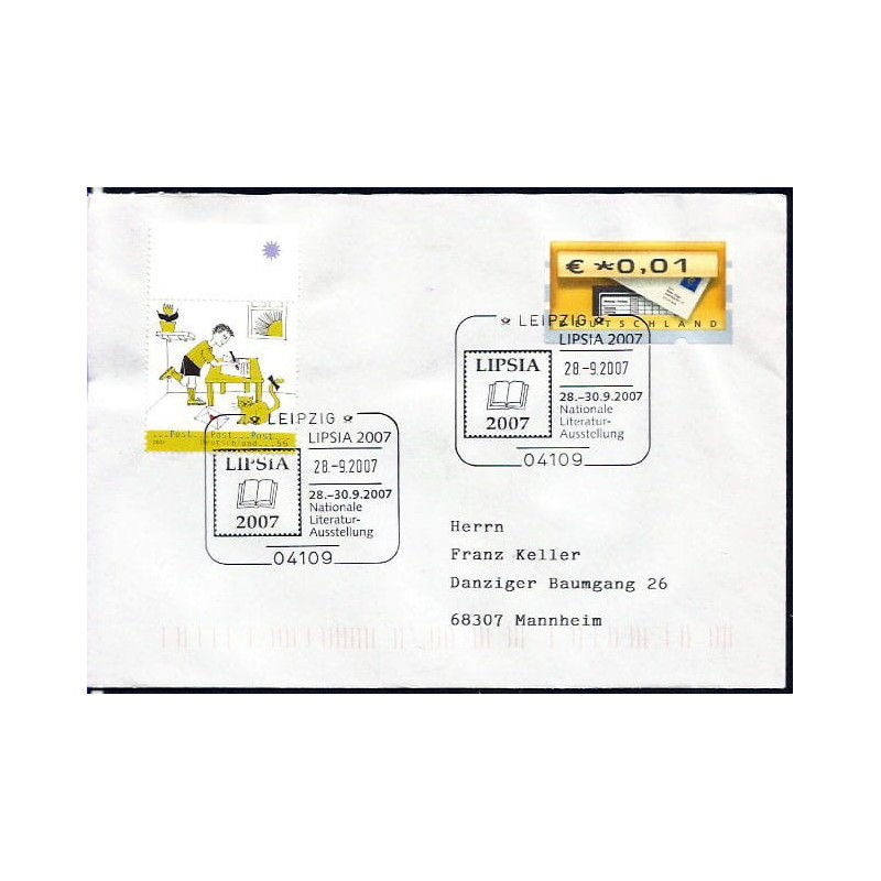 Niemcy 2007, Lipsia, targi książki, literatura. Lipsk