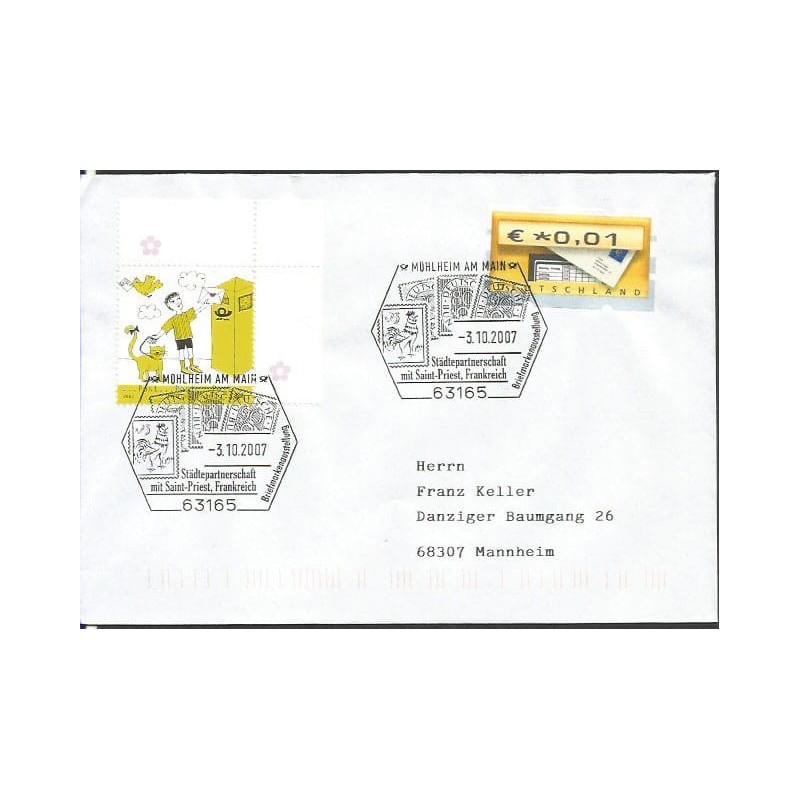 Niemcy 2007, Miasta partnerskie, kogut. Muhlheim