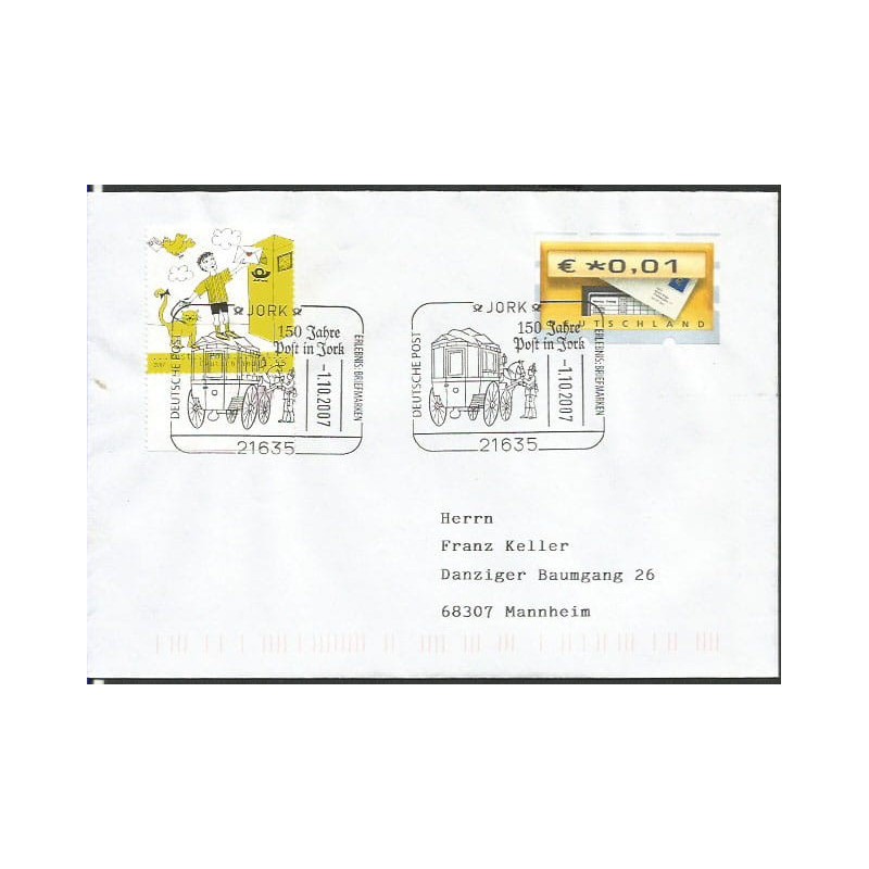 Niemcy 2007, Poczta, dyliżans, koń. Jork