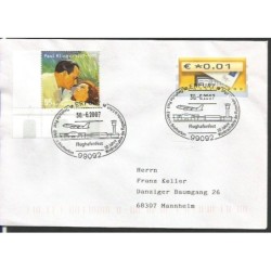 Niemcy 2007, Samolot, lotnisko. Erfurt