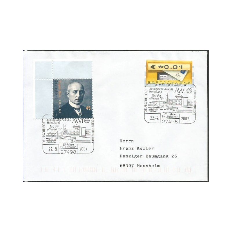 Niemcy 2007, Statek, port. Helgoland