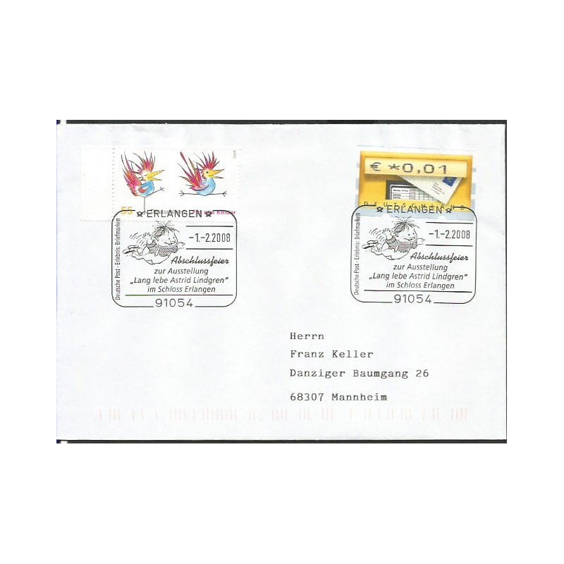 Niemcy 2008, A. Lindgren, bajki. Erlangen