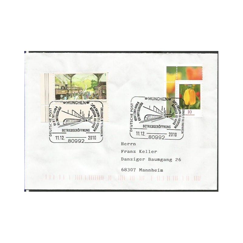 Niemcy 2010, Kolej, dworzec. Monachium