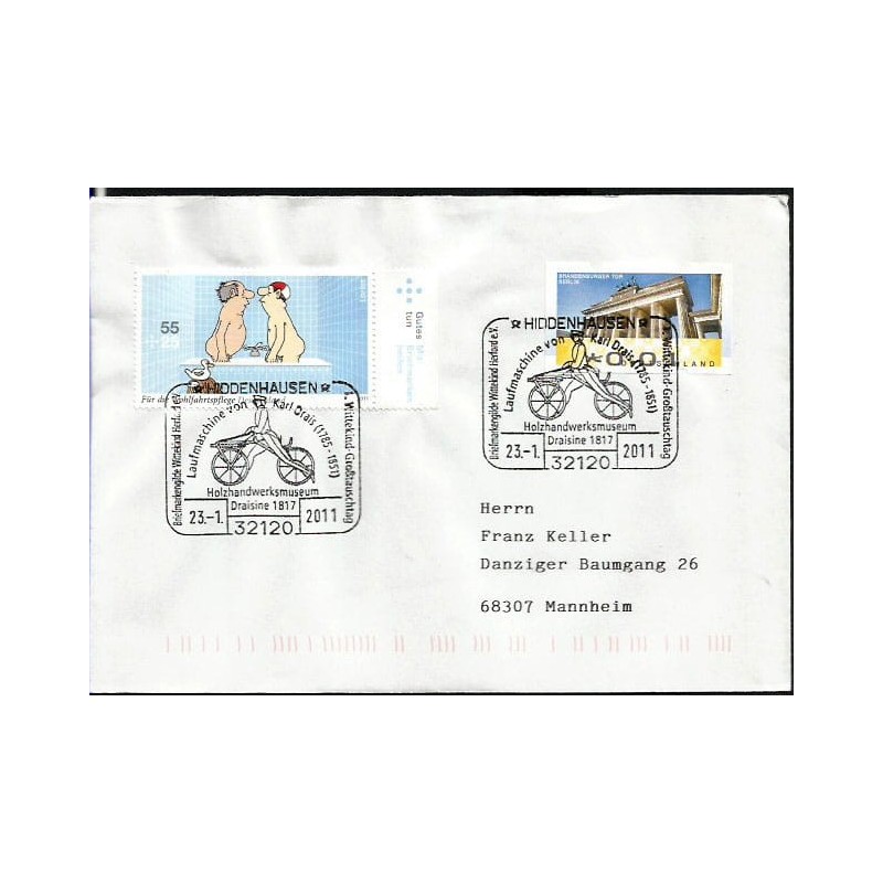 Niemcy 2011, Drezyna, kolej. Hiddenhausen