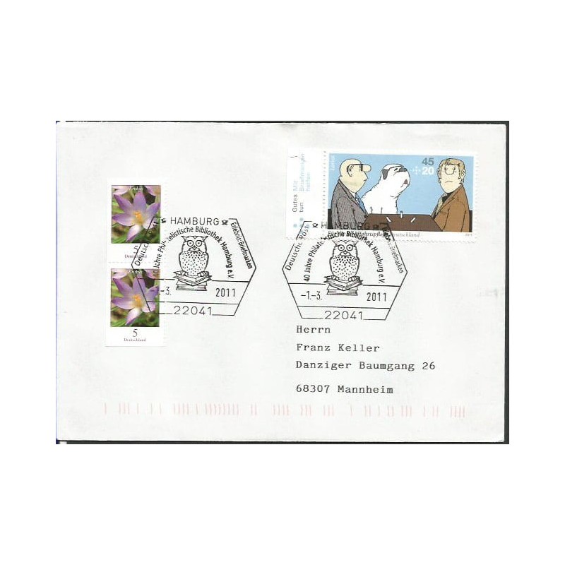 Niemcy 2011, Sowa, biblioteka. Hamburg