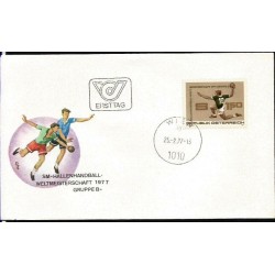 Austria 1977, Piłka ręczna. FDC