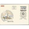 Austria 1978, Narciarstwo, biathlon. FDC