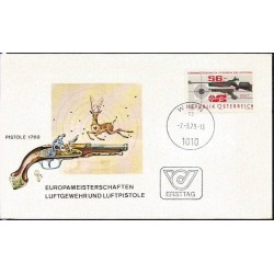 Austria 1979, Strzelectwo. FDC