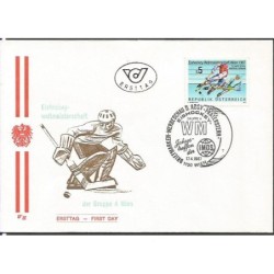 Austria 1987, Hokej, MŚ. FDC