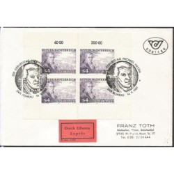 Austria 1987, M. Haydn, muzyka. FDC