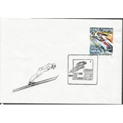 Austria 1996, Narciarstwo, skoki, loty. FDC