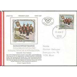 Austria 1996, Strzelectwo, bractwo kurkowe. FDC