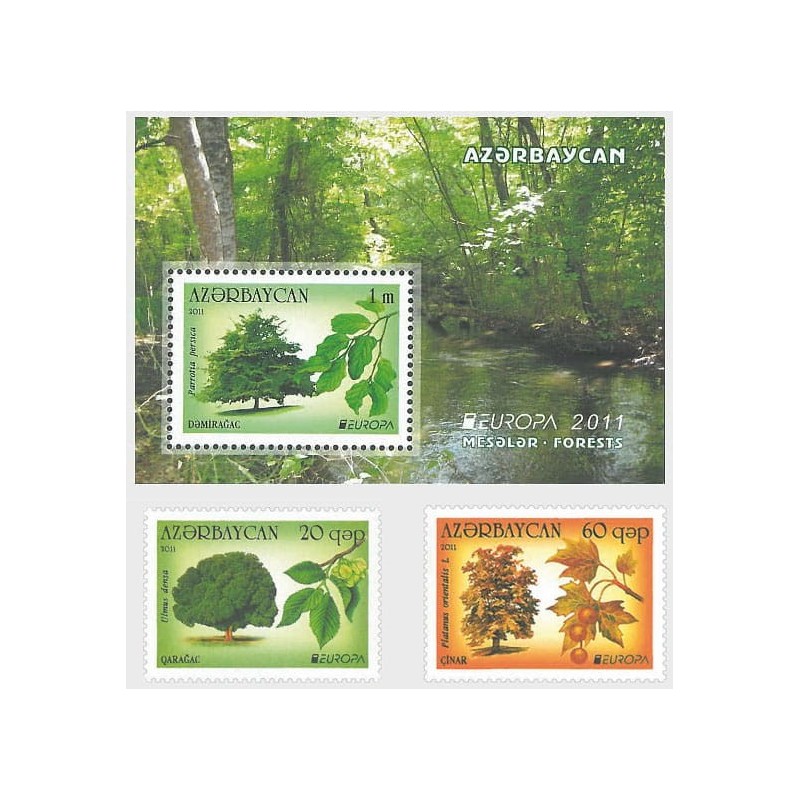Azerbejdżan 2011, EUROPA CEPT: lasy **