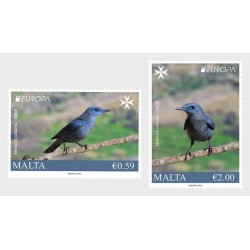 Malta 2019, EUROPA CEPT: ptaki **
