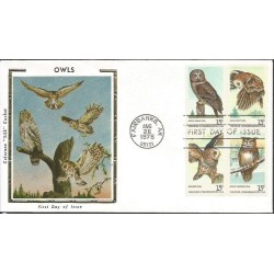 USA 1978, Ptaki: sowy. FDC