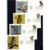 USA 1978, Ptaki: sowy. 4 FDC