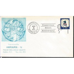 USA 1972, Mikołaj Kopernik, astronomia. Buffalo