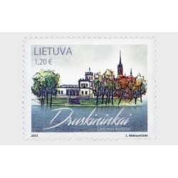 Litwa 2023, Druskienniki, uzdrowisko **