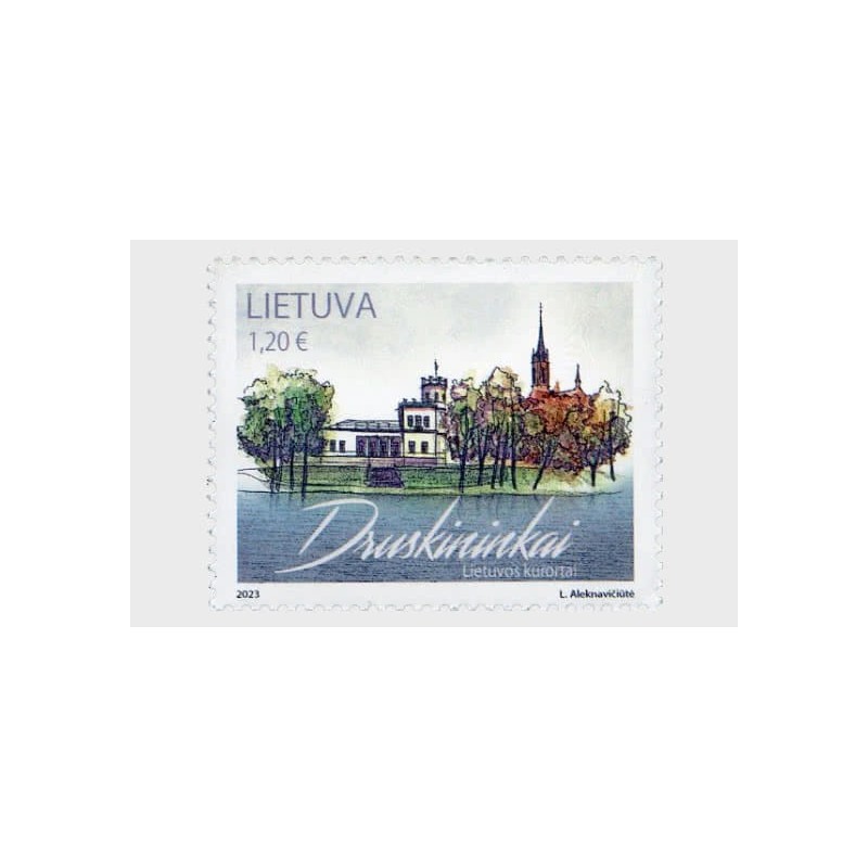 Litwa 2023, Druskienniki, uzdrowisko **