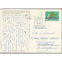 Szwajcaria 1963, Kolej, przejazd kolejowy. Zurich