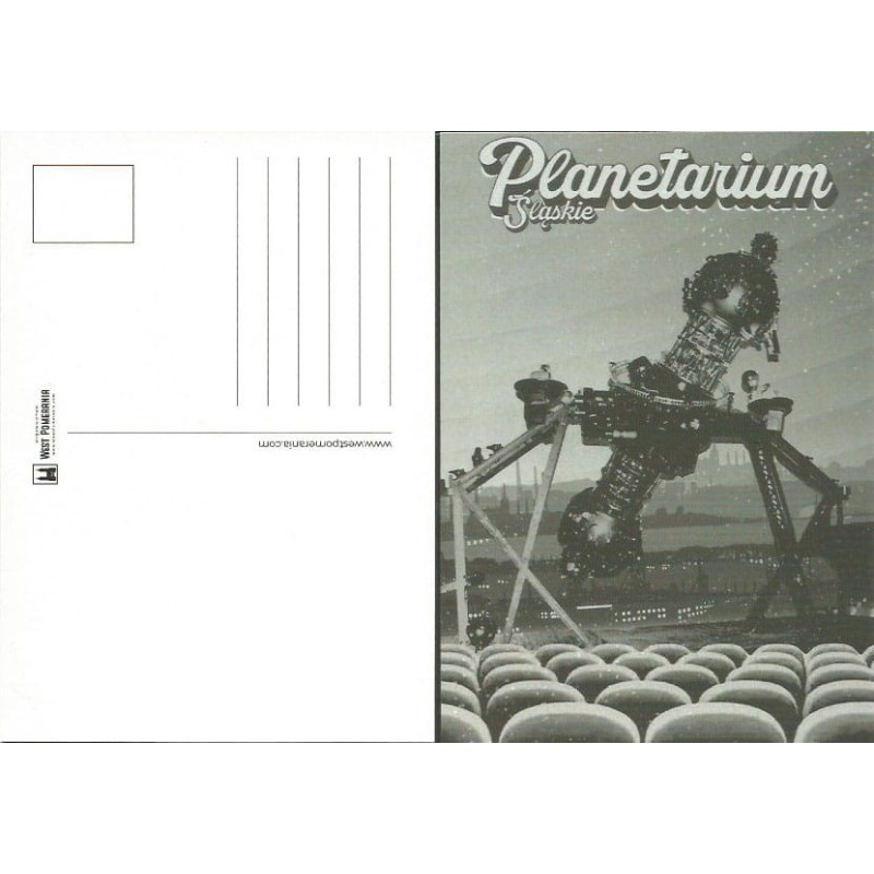 Chorzów, Planetarium Śląskie, astronomia. Widokówka - plakat