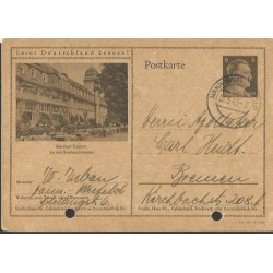 Niemcy 1943, Cp Duszniki Zdrój, obieg. Hanower